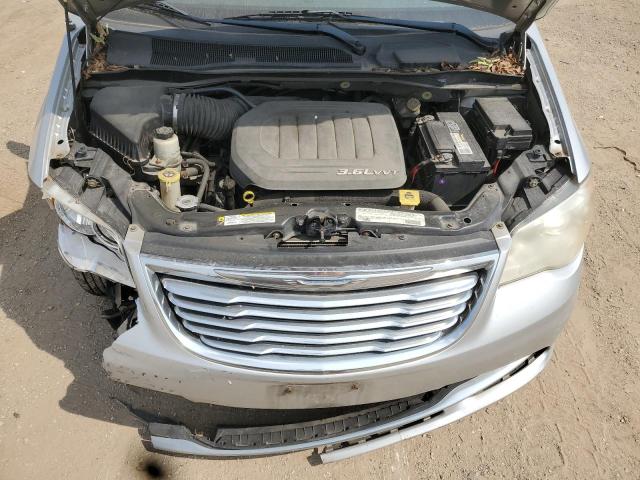 2C4RC1BG1CR164558 - 2012 CHRYSLER TOWN & COU TOURING Արծաթագույն լուսանկար 12