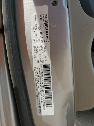 2C4RC1BG1CR164558 - 2012 CHRYSLER TOWN & COU TOURING Արծաթագույն լուսանկար 13