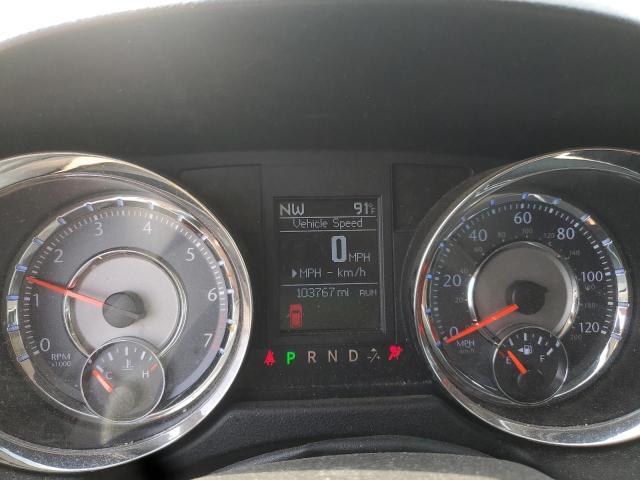 2C4RC1BG1CR164558 - 2012 CHRYSLER TOWN & COU TOURING Արծաթագույն լուսանկար 9