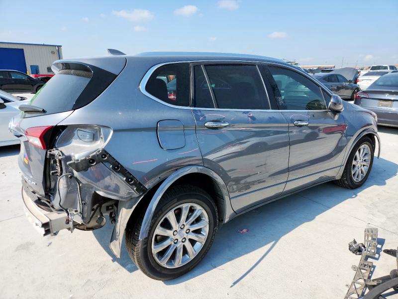 LRBFXCSAXLD155972 - 2020 BUICK ENVISION ESSENCE Արծաթագույն լուսանկար 3