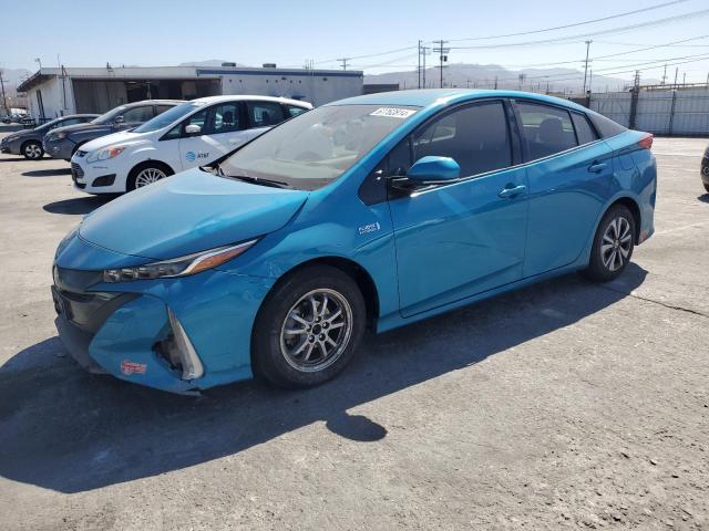 JTDKARFP9J3080168 - 2018 TOYOTA PRIUS PRIM Mavi foto 1