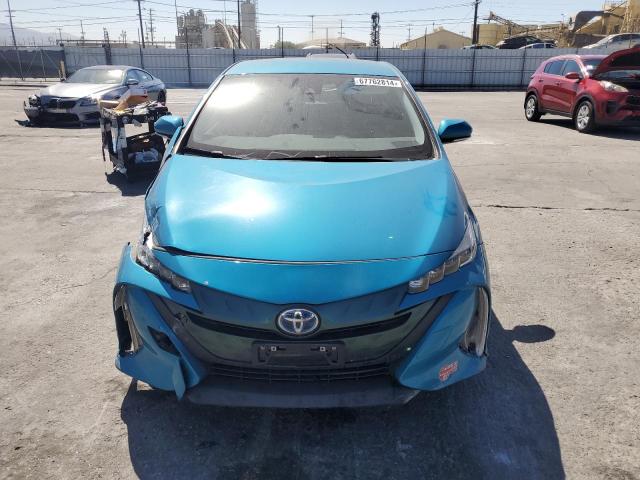 JTDKARFP9J3080168 - 2018 TOYOTA PRIUS PRIM Mavi foto 5