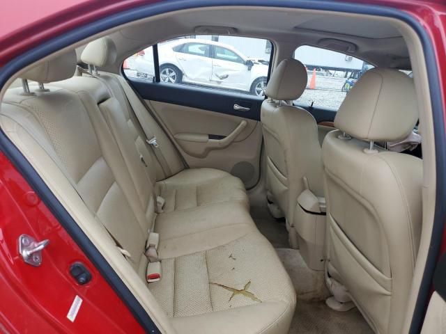 JH4CL96985C016191 - 2005 ACURA TSX წითელი ფოტო 10