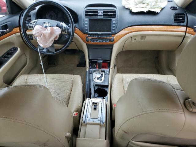 JH4CL96985C016191 - 2005 ACURA TSX წითელი ფოტო 8