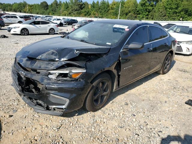 1G1ZB5ST6JF242174 - 2018 CHEVROLET MALIBU LS BLACK photo 1