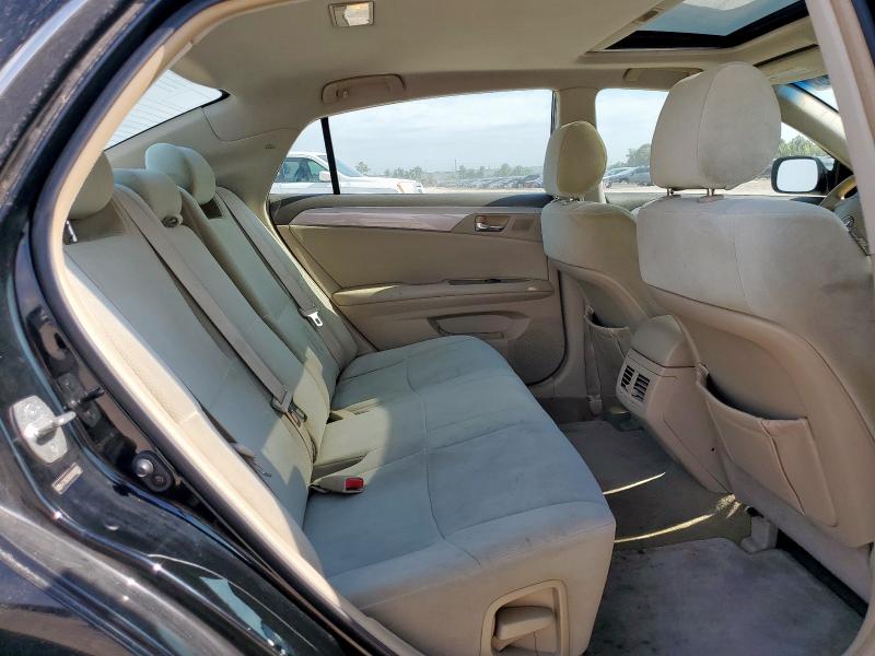 4T1BK36B56U089025 - 2006 TOYOTA AVALON XL BLACK photo 10