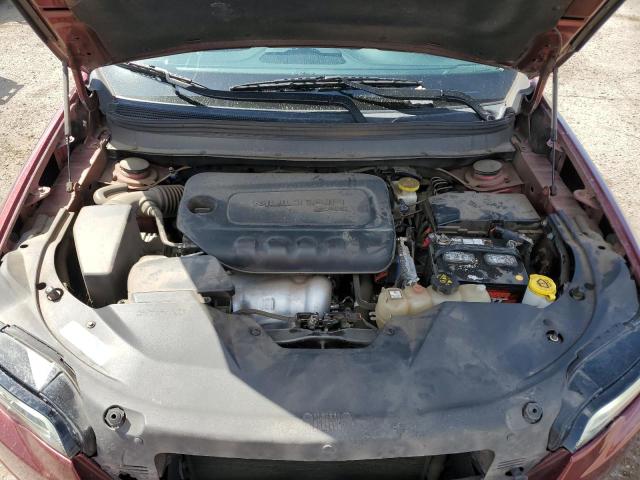 1C4PJLCB3KD273309 - 2019 JEEP CHEROKEE LATITUDE BURGUNDY photo 11