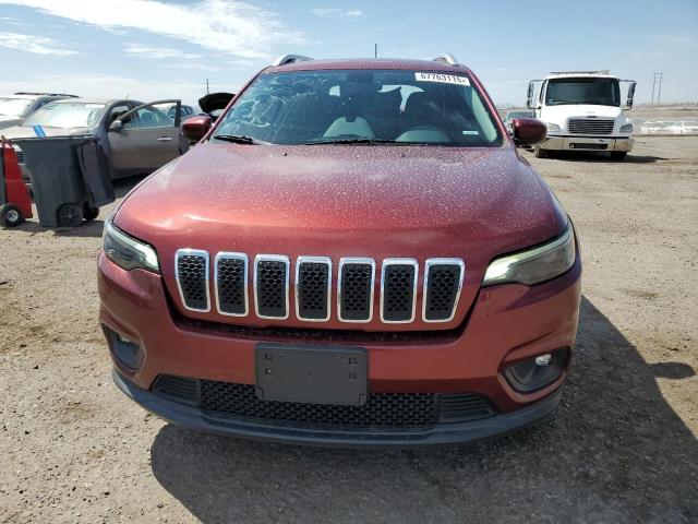 1C4PJLCB3KD273309 - 2019 JEEP CHEROKEE LATITUDE BURGUNDY photo 5