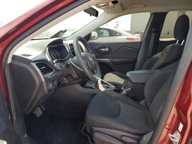 1C4PJLCB3KD273309 - 2019 JEEP CHEROKEE LATITUDE BURGUNDY photo 7