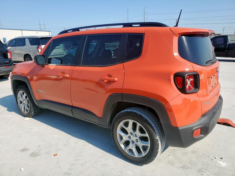 ZACCJBAB0JPJ36885 - 2018 JEEP RENEGADE SPORT برتقالي صورة 2