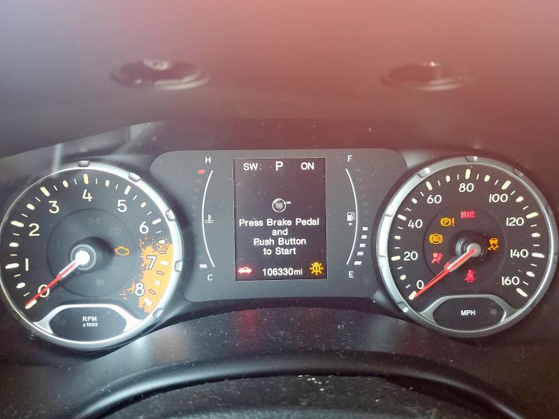 ZACCJBAB0JPJ36885 - 2018 JEEP RENEGADE SPORT برتقالي صورة 9