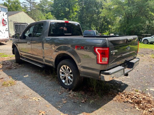 1FTFX1EF3GFC70341 - 2016 FORD F150 SUPER CAB GRAY photo 3