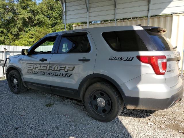 1FM5K8AR1HGC78674 - 2017 FORD EXPLORER POLICE INTERCEPTOR 银色 照片 2