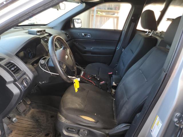 1FM5K8AR1HGC78674 - 2017 FORD EXPLORER POLICE INTERCEPTOR 银色 照片 7