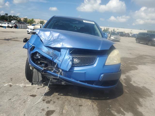 KNADE123866145337 - 2006 KIA RIO BLUE photo 5