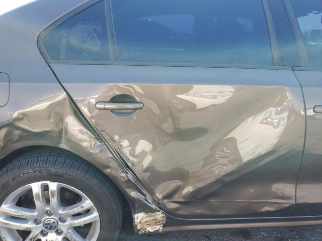 3VW2K7AJ0EM331424 - 2014 VOLKSWAGEN JETTA BASE BROWN photo 10