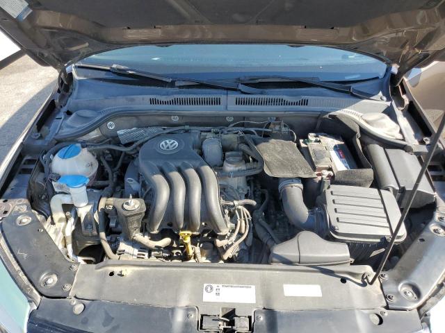 3VW2K7AJ0EM331424 - 2014 VOLKSWAGEN JETTA BASE BROWN photo 11