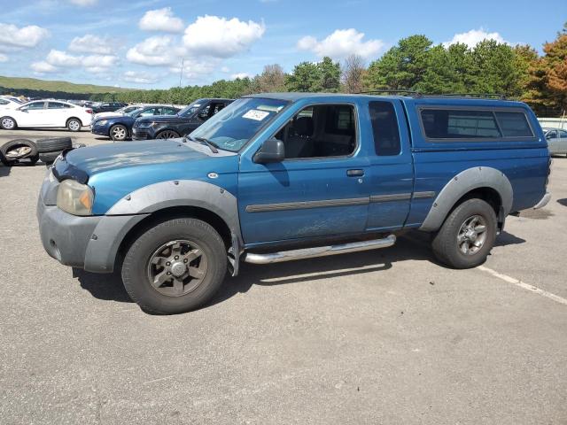 1N6ED26Y82C310267 - 2002 NISSAN FRONTIER KING CAB XE BLUE photo 1