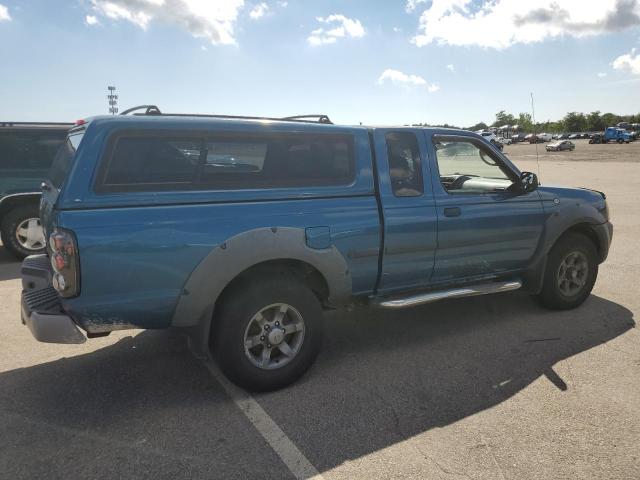 1N6ED26Y82C310267 - 2002 NISSAN FRONTIER KING CAB XE BLUE photo 3