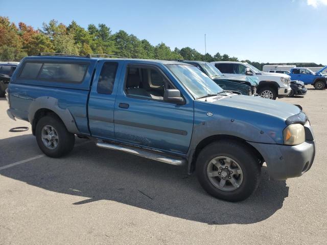 1N6ED26Y82C310267 - 2002 NISSAN FRONTIER KING CAB XE BLUE photo 4