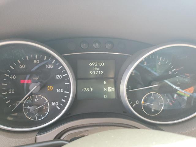 4JGBB8GB0AA556518 - 2010 MERCEDES-BENZ ML 350 4MATIC BURGUNDY photo 9