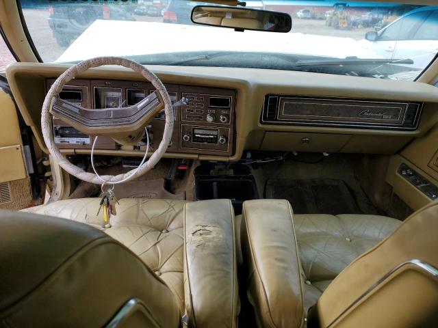 6Y89A919873 - 1976 LINCOLN MARK IV CREAM photo 8