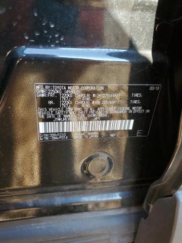 JTMRJREV8JD215570 - 2018 TOYOTA RAV4 HV LE BLACK photo 13