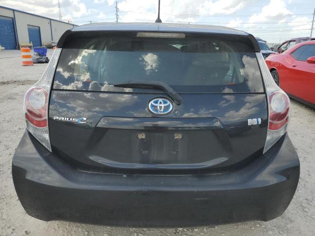 JTDKDTB37E1081618 - 2014 TOYOTA PRIUS C BLACK photo 6