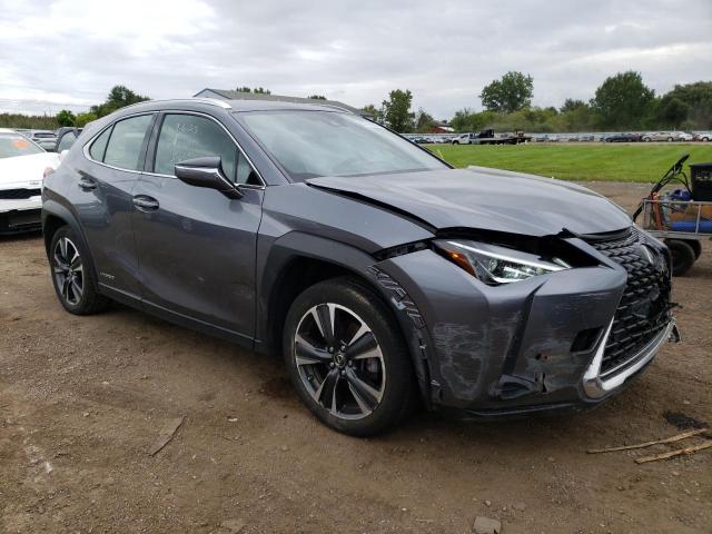 JTHX9JBH0M2050418 - 2021 LEXUS UX 250H GRAY photo 4