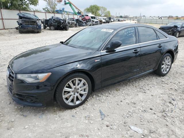 WAUHGAFC7EN025460 - 2014 AUDI A6 PRESTIGE BLACK photo 1