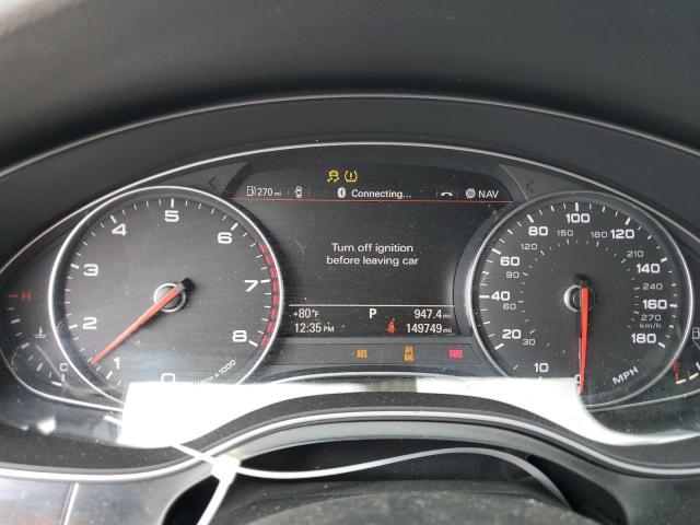 WAUHGAFC7EN025460 - 2014 AUDI A6 PRESTIGE BLACK photo 9