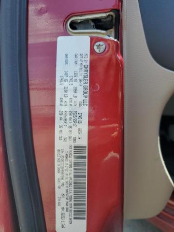 2C4RC1CG5FR597206 - 2015 CHRYSLER TOWN & COU TOURING L RED photo 13