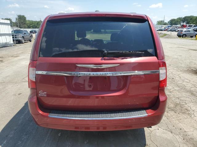 2C4RC1CG5FR597206 - 2015 CHRYSLER TOWN & COU TOURING L RED photo 6