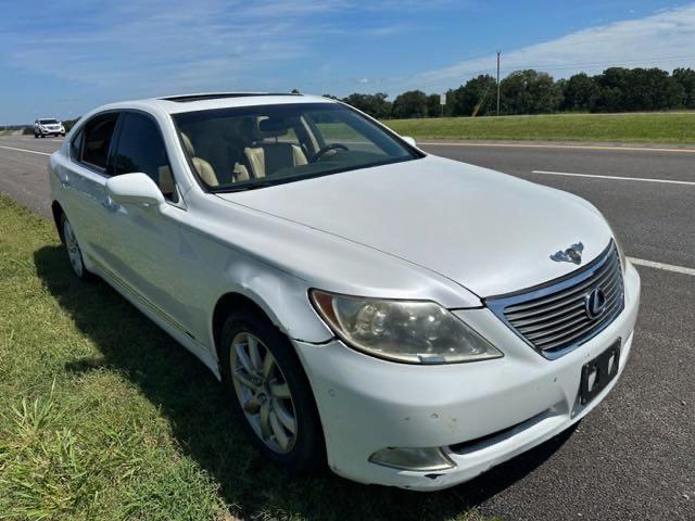 JTHGL46F875015446 - 2007 LEXUS LS 460L WHITE photo 1