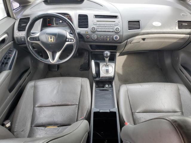 2HGFA16929H317114 - 2009 HONDA CIVIC EXL WHITE photo 8