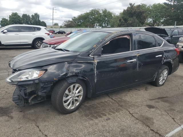 3N1AB7AP4KL614075 - 2019 NISSAN SENTRA S BLACK photo 1