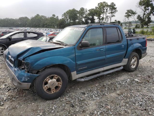 1FMZU77E82UA94707 - 2002 FORD EXPLORER S BLUE photo 1