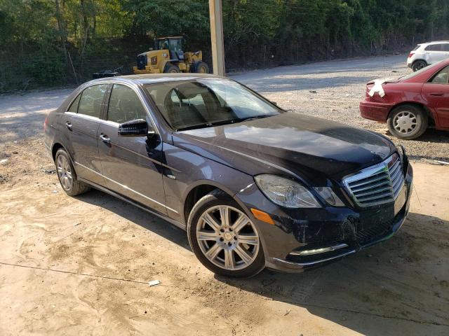 WDDHF5KB0CA551076 - 2012 MERCEDES-BENZ E 350 BLUE photo 4