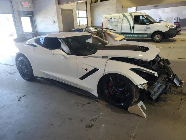 1G1YA2D72K5120335 - 2019 CHEVROLET CORVETTE STINGRAY 1LT WHITE photo 4