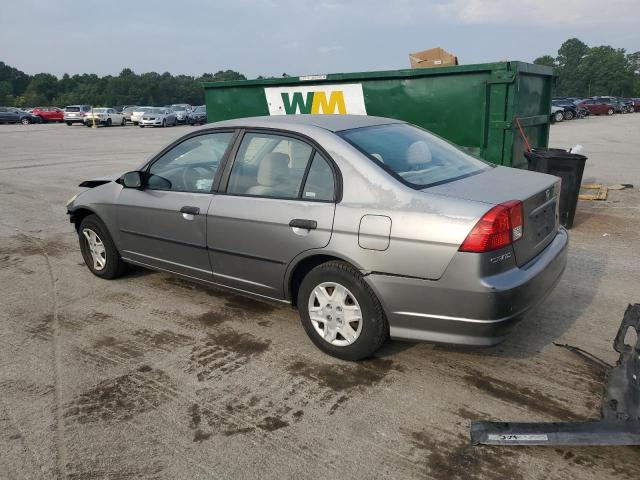 2HGES16335H613225 - 2005 HONDA CIVIC DX VP Մոխրագույն լուսանկար 2