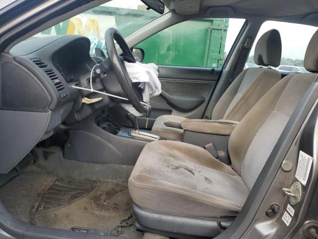 2HGES16335H613225 - 2005 HONDA CIVIC DX VP Մոխրագույն լուսանկար 7