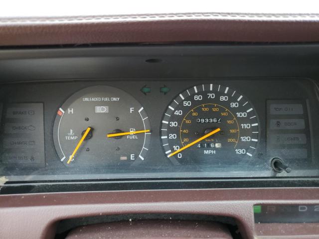 4T1SV21EXLU164395 - 1990 TOYOTA CAMRY DLX მუქწითელი ფოტო 9