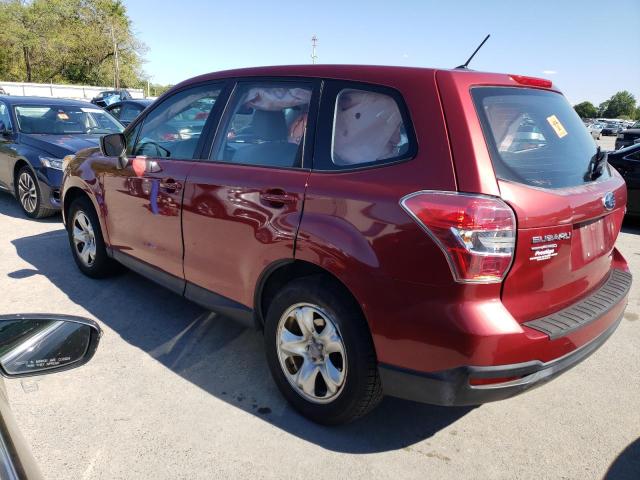 JF2SJAAC7EH468905 - 2014 SUBARU FORESTER 2.5I RED photo 2