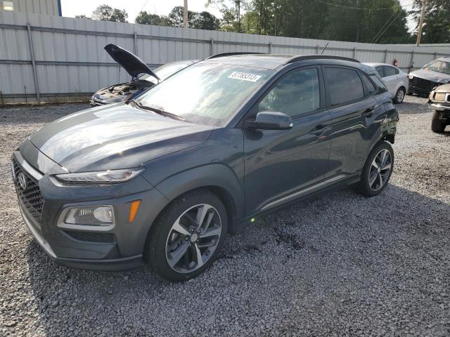 KM8K33A50JU077937 - 2018 HYUNDAI KONA LIMITED CHARCOAL photo 1