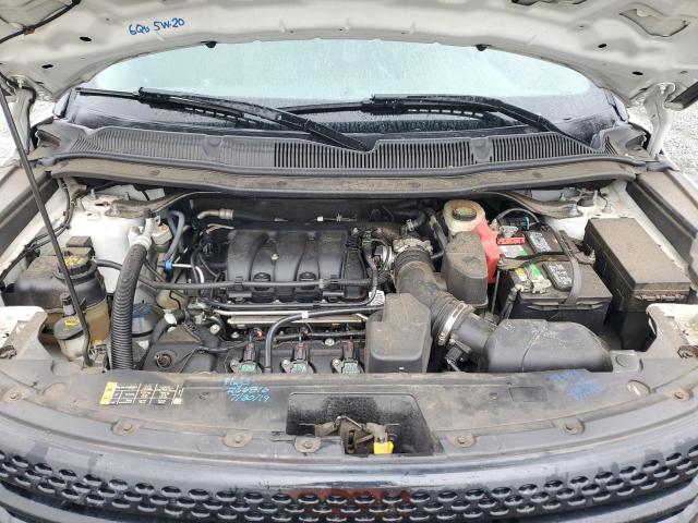 1FM5K8AR4EGB02259 - 2014 FORD EXPLORER POLICE INTERCEPTOR WHITE photo 12