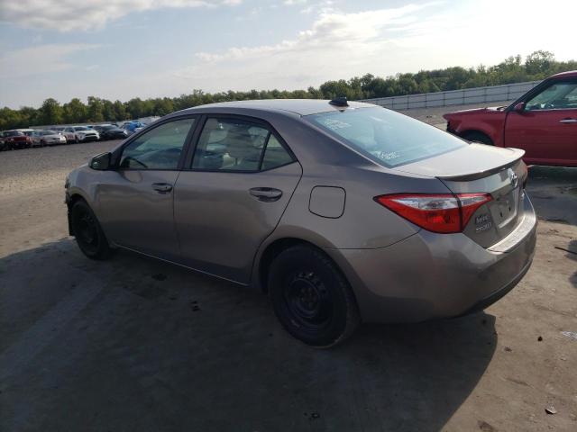 2T1BPRHE0EC085055 - 2014 TOYOTA COROLLA ECO GRAY photo 2