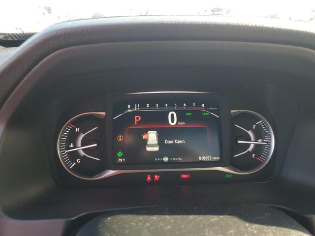 5FNYF8H55PB008414 - 2023 HONDA PASSPORT EXL ვერცხლისფერი ფოტო 9