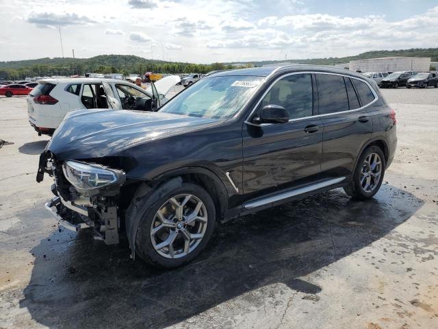 5UXTY5C03M9F25815 - 2021 BMW X3 XDRIVE30I BLACK photo 1