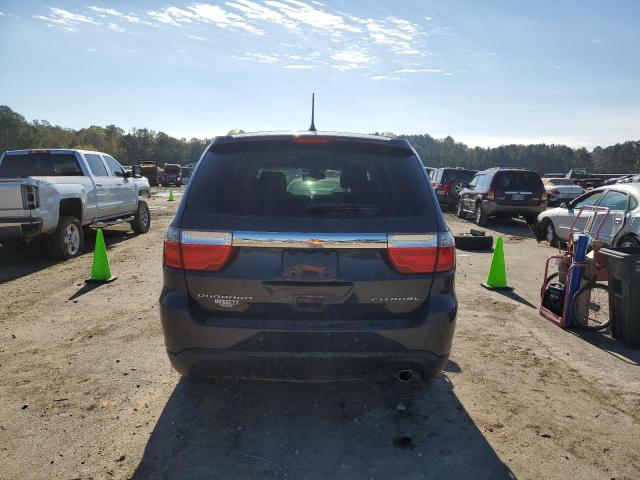 1C4RDHEG0DC667607 - 2013 DODGE DURANGO CITADEL BLACK photo 6