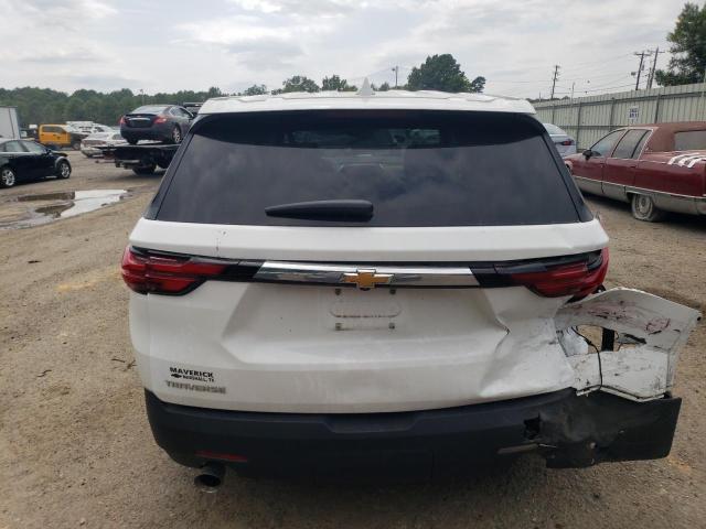 1GNERFKW4PJ297897 - 2023 CHEVROLET TRAVERSE LS WHITE photo 6